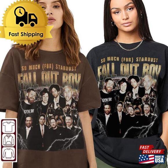 Tops - Fall Out Boy 90S  Shirt Bootleg Tee  T-Shirt